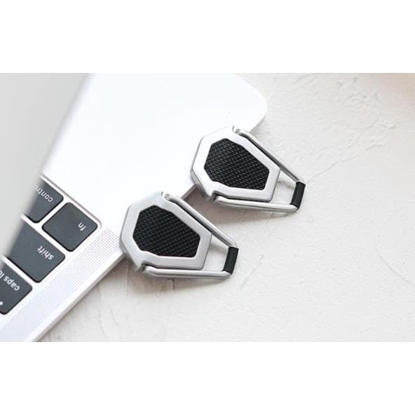 Suporte Metal Para Notebook Laptop Regulável Modelo H5 Com 2 Unidades Autocolantes