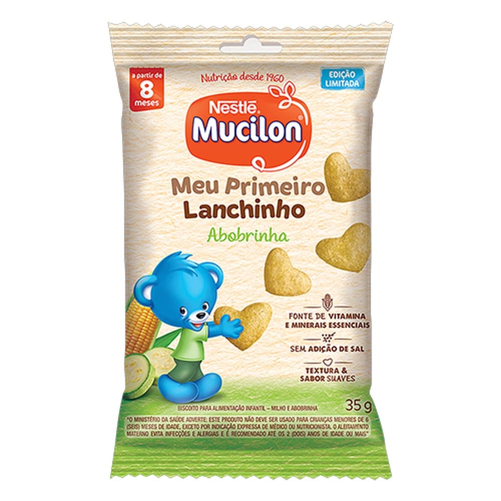 Snack Mucilon Abobrinha 35g
