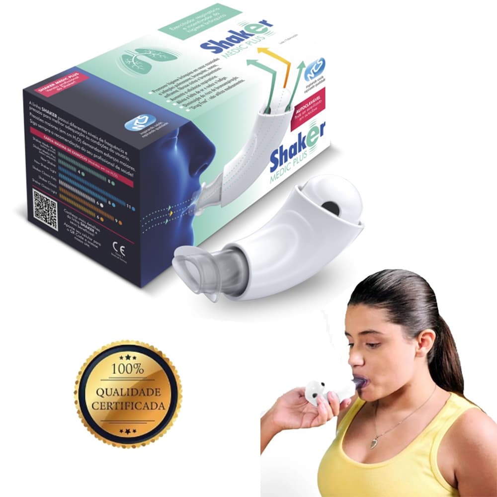 Shaker Medic Plus Aparelho Para Fisioterapia Respiratória
