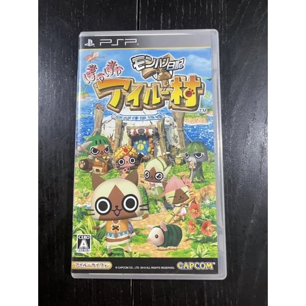 Psp Monster Hunter Diary Poka Poka Airou Village Original japonês impecável região livre!