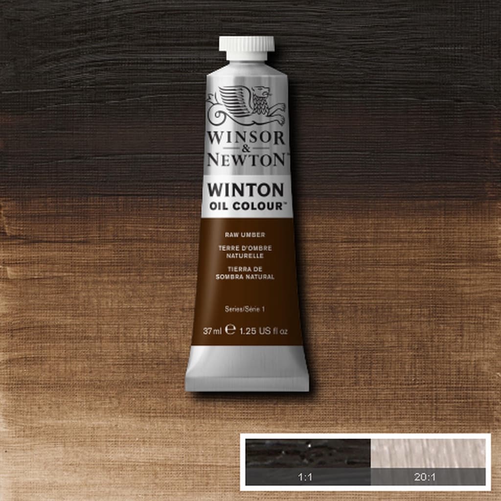 OLEO WINSOR NEWTON WINTON 37ML 1414554 RAW UMBER