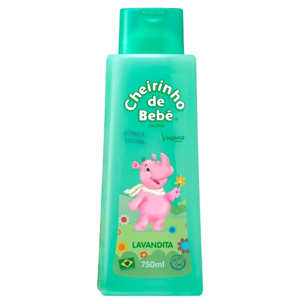 Colônia Cheirinho De Bebê Lavandita - 750ml