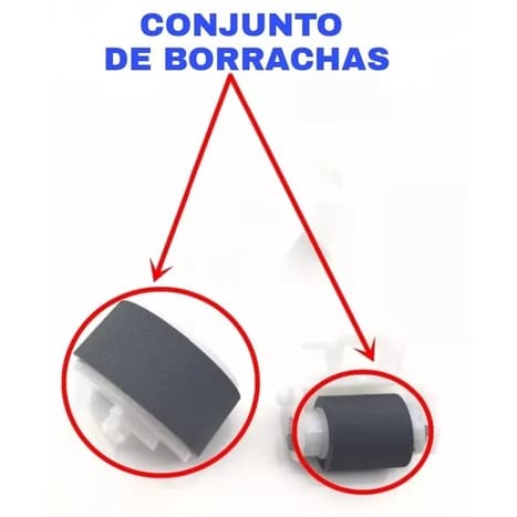 Pick Roller + Rolete Retardo Epson L355 L365 L375 L380 L395 L396 L220 L455