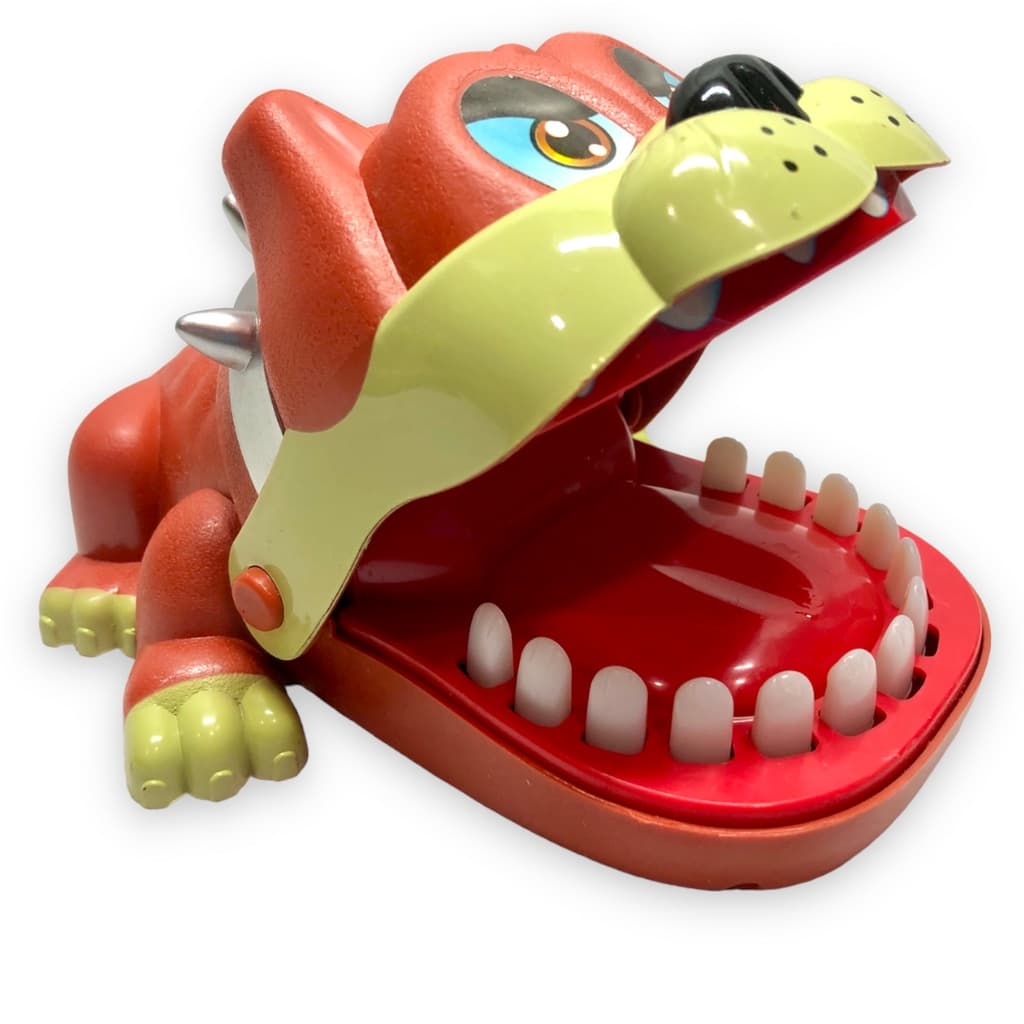 Brinquedo Cachorro Morde Dedos Original Desafio Diversão