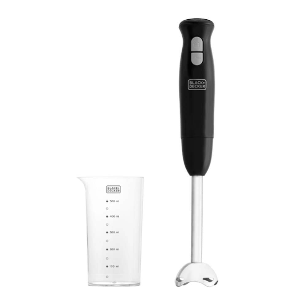 Mixer Black+Decker M300 Speedy Mix Vertical 250w Triturador Haste Inox Com Copo 500 ml Botão Pulsar