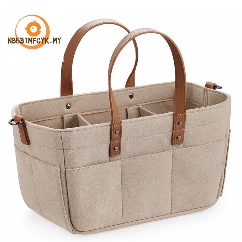 【nb5bBRJ3】Cesta Organizadora De Feltro Para Bebês Saco De Fraldas Com Cabo Caddy Trocador Crianças