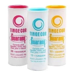 Tingecor Corante Tingir Tecido, Algodão, Linho, Rami - Guarany