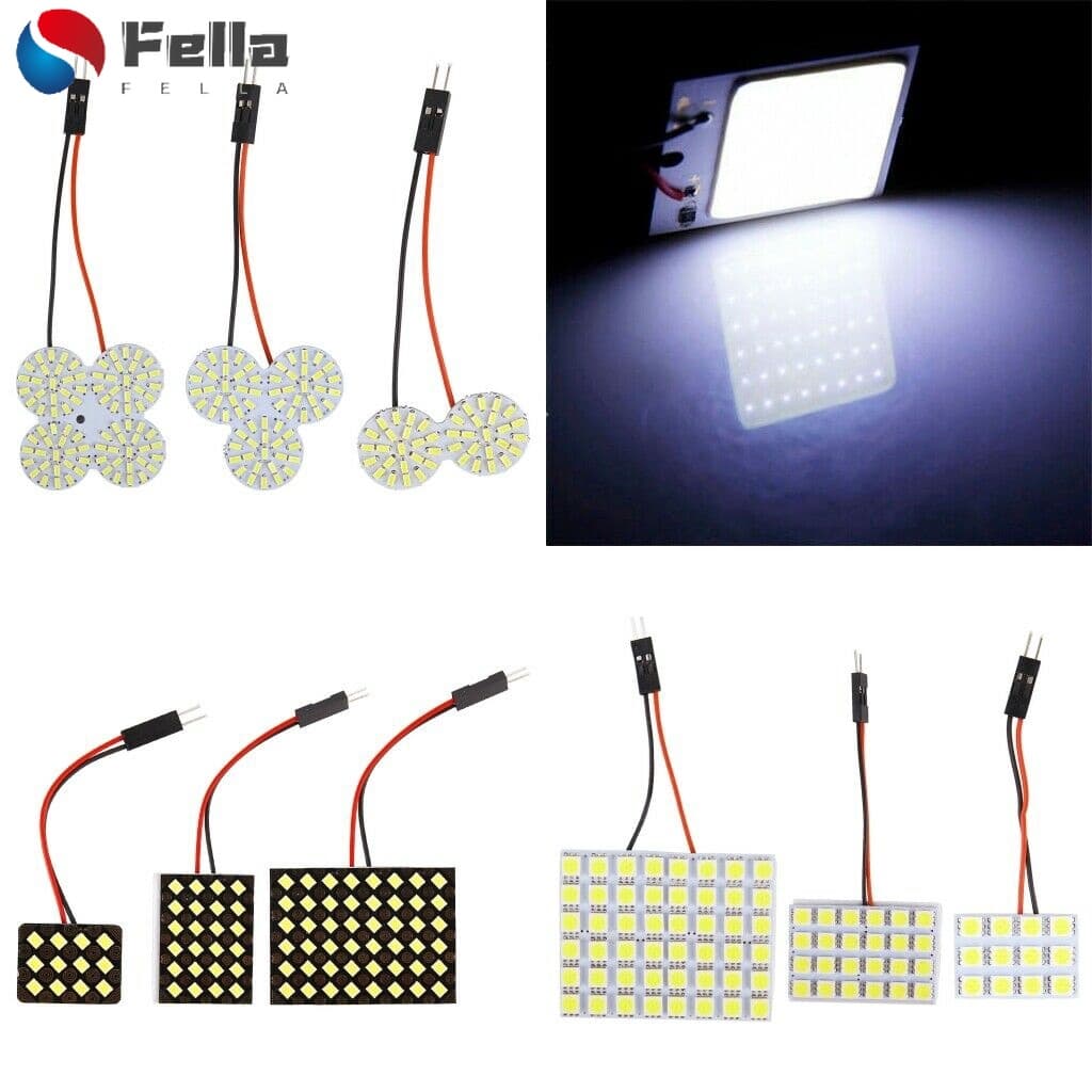 3Pcs 1Set 12V 3030 Lâmpada De Painel Automático , Leitura Interior Do Carro LED SMD De Alta Qualidade , Auto Bulbo