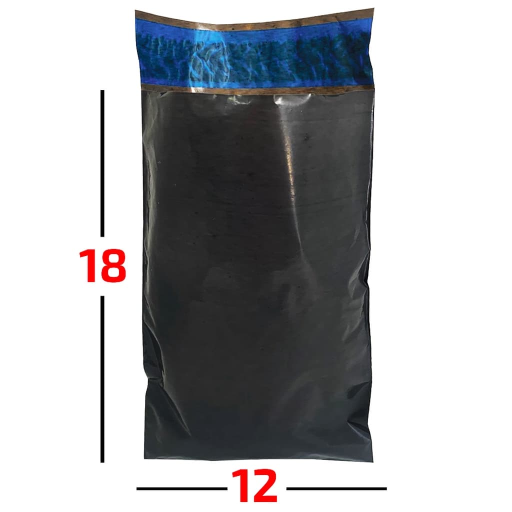 10 Saco Plástico de Segurança 12x18 Cinza Eco inviolável para envio Correios