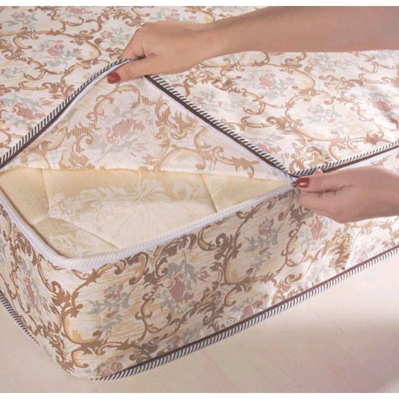 Capa de colchão casal e Solteiro com zíper Reforçado microfibra estampada