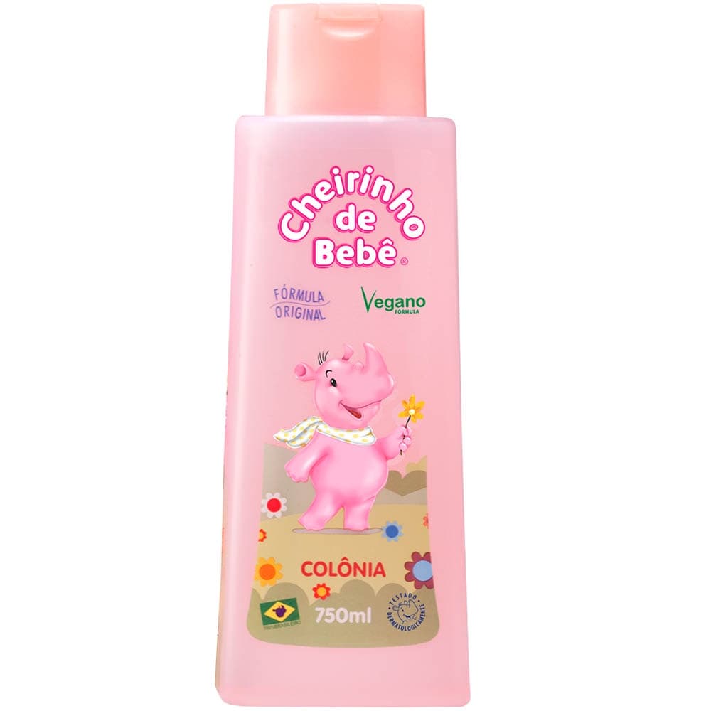 Colônia Cheirinho De Bebê Rosa 750ml- Kanitz