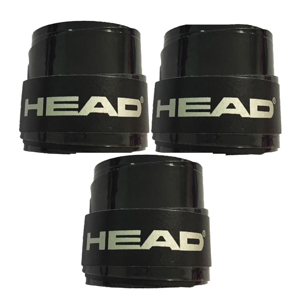 Overgrip Head Kit Com 3 Un P/ Raquetes Tênnis, Beach Tennis