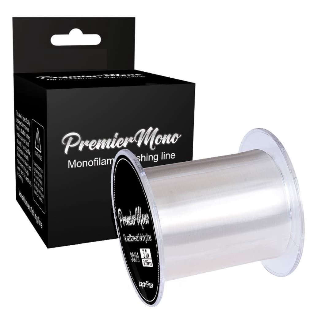 Linha De Pesca Monofilamento 500m Transparente Carretel Com 500 Metros Náilon Nylon