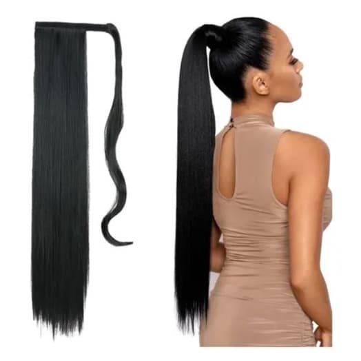 Rabo De Cavalo De Faixa Com Amarra De Cabelo Camuflado e Gancho