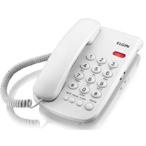 TELEFONE COM FIO ELGIN STAR OFFICE