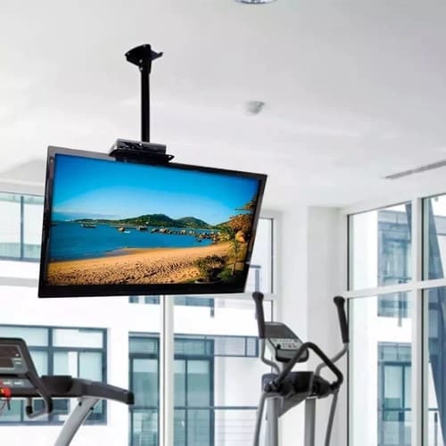 Suporte Teto Articulado Tv Monitor Lcd Led Plasma 15 22 27 29 32 39 40 42 43  49 50 52 55 Polegadas art teto 24 dvd cima