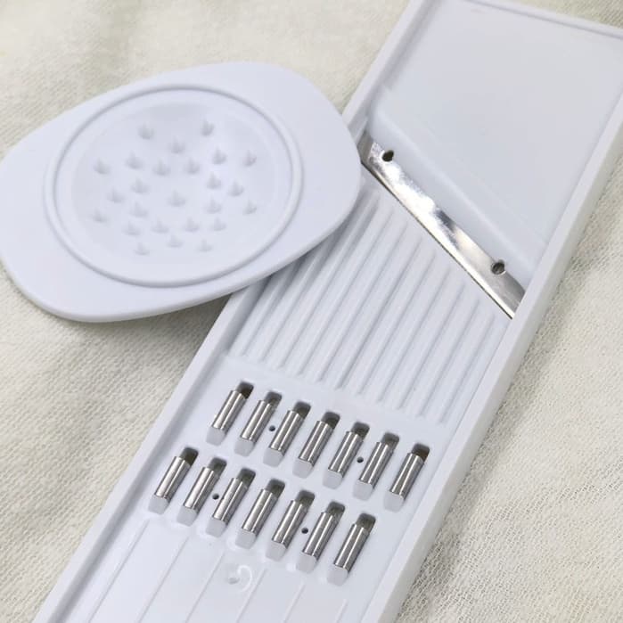 Descascador 24x7.8cm Cortador Ralador Para Legumes Saladas Dupla Face Keita