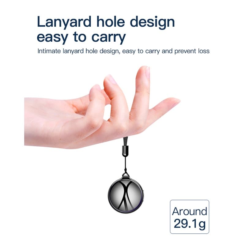 Mini Gravador De Voz De 40hrs De Tempo Longo De Gravação Alloy Metal Digital Inteligente Ativado MP3 Player De Música