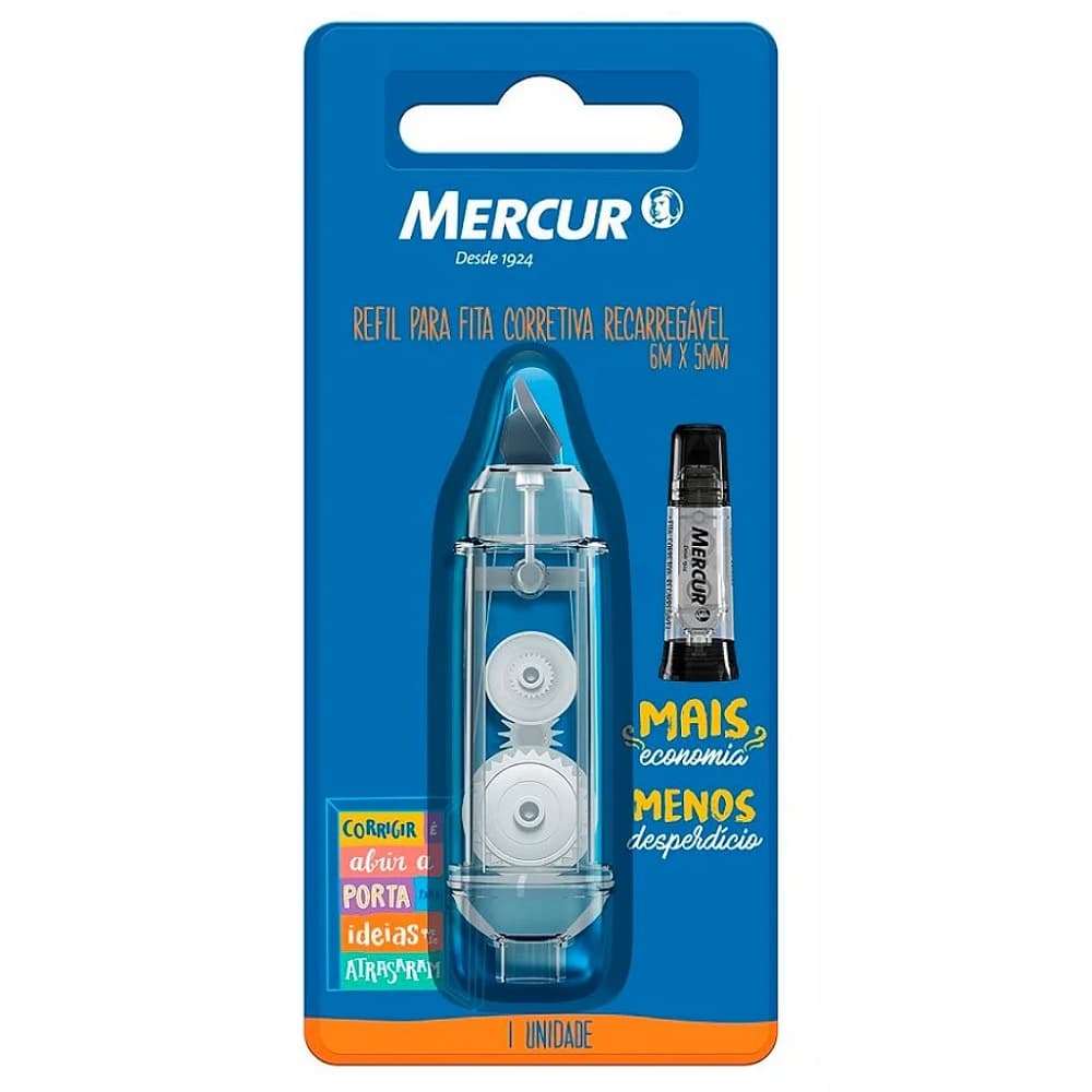Refil para Corretivo em Fita 5mm x 6m MERCUR
