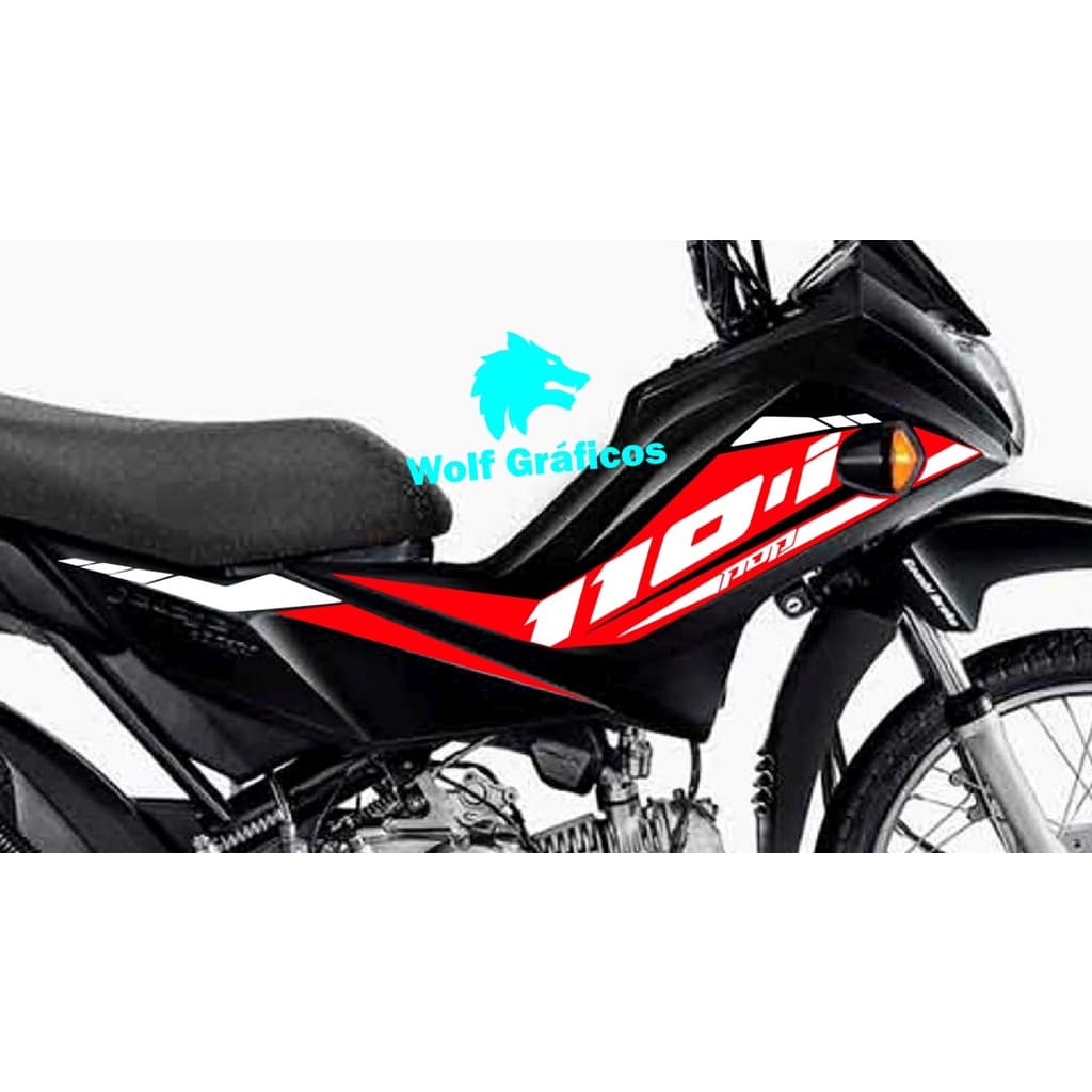 kit de faixas da pop 110. preta