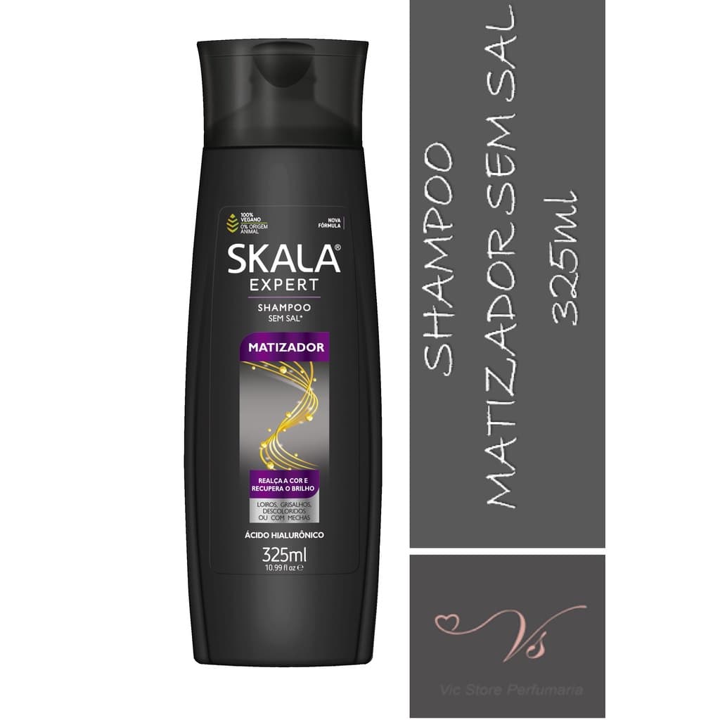Shampoo Matizador Sem Sal Skala 325ml