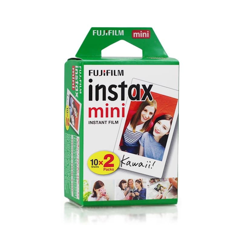 Filme fotográfico instantâneo para Câmera Instax  Fujifilm Mini - 20 Fotos Original papel para fotos Fuji
