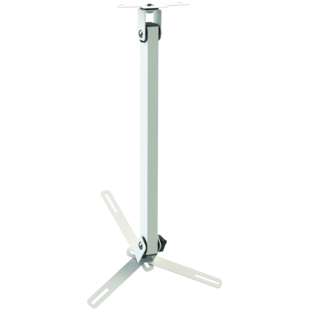 SUPORTE PROJETOR DATASHOW TETO BRAÇO 40 CM BRANCO