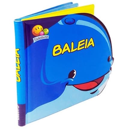 LIVRO BANHO AMIGUINHOS DO MAR II BALEIA