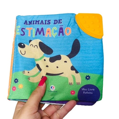 Livro De Pano - Animais De Estimacao