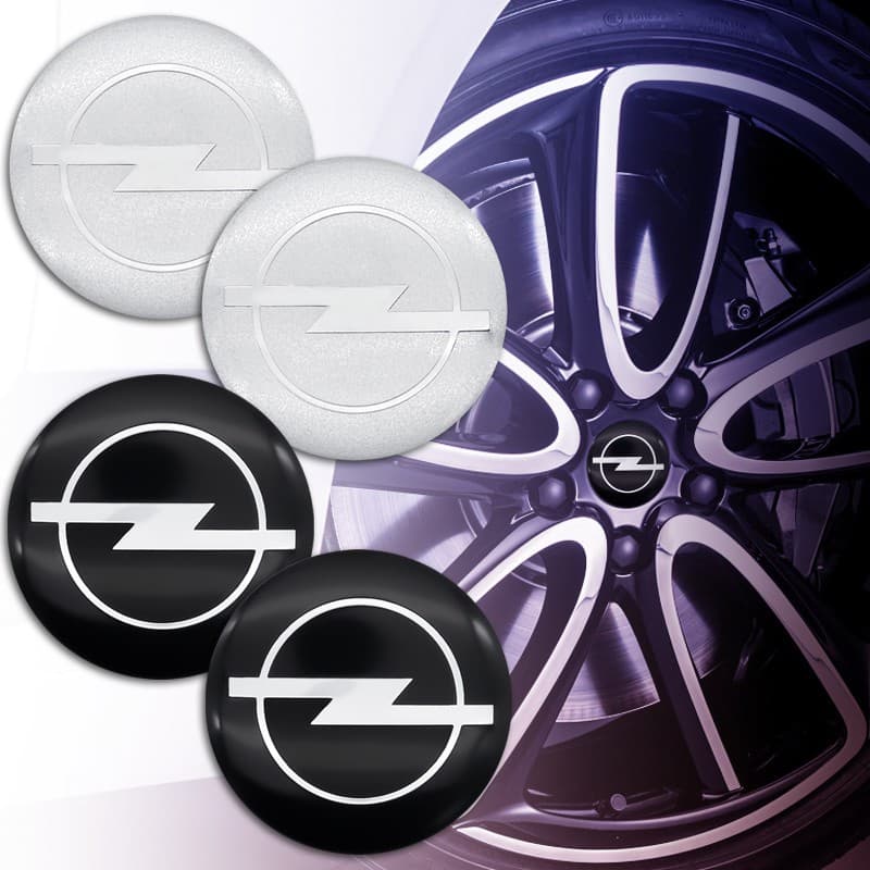 4pcs 56mm Autocolantes De Tampa Do Centro Da Roda Aros Carro Hubcaps Emblema Opel H G Corsa Insignia Astra Antara Meriva Zafira Decoração Interior Decalque