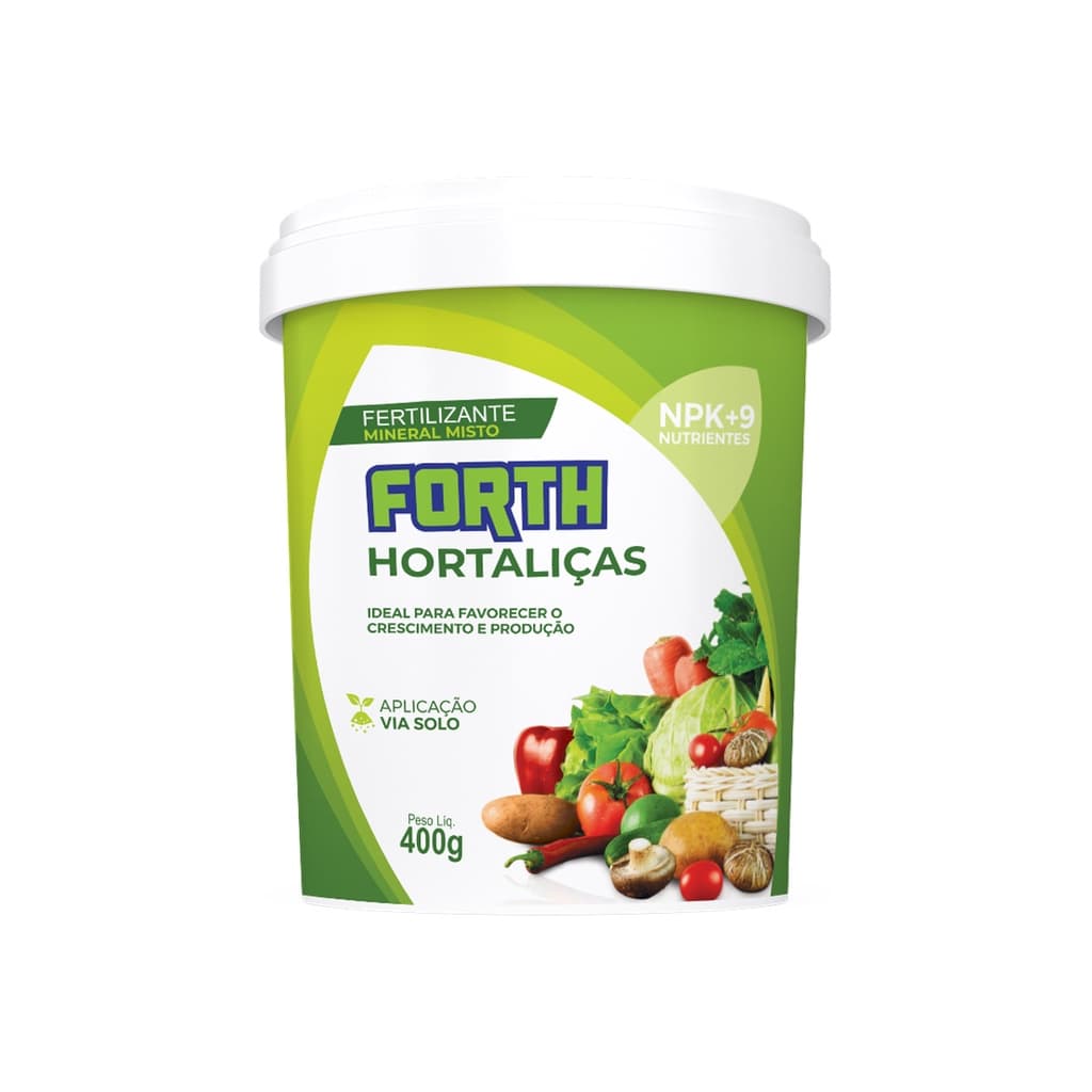 Adubo Fertilizante Forth Hortaliças - 400g