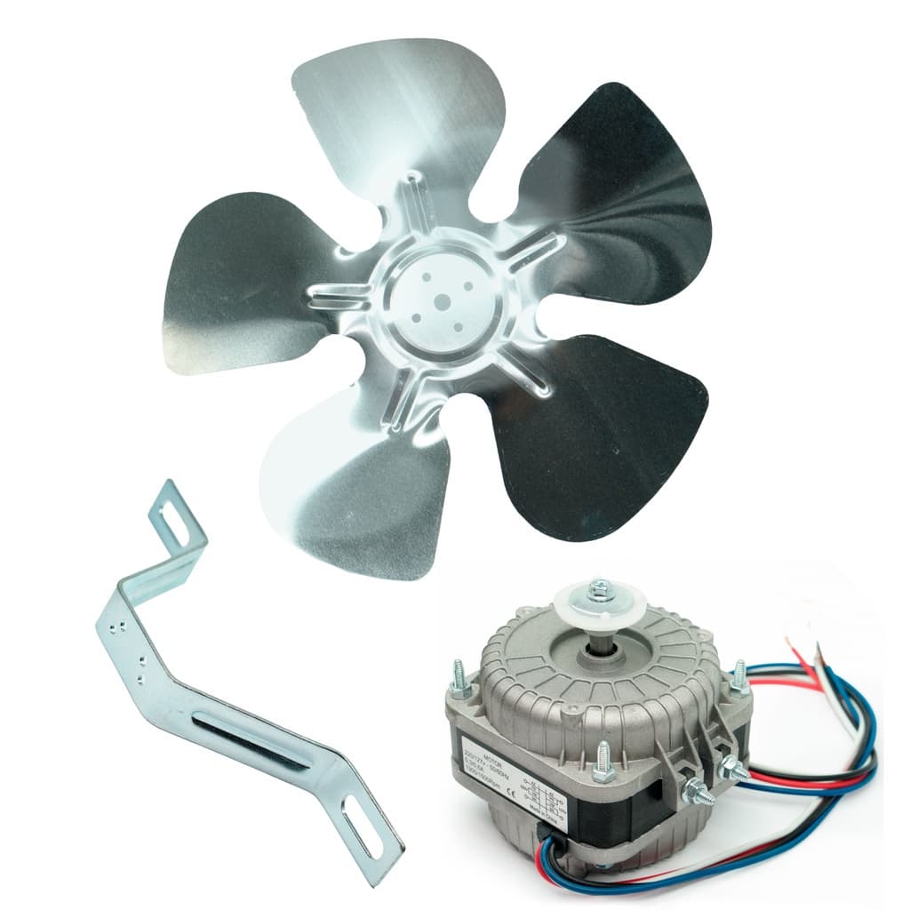 Micro Ventilador Motor 1/40 Exaustor P/ Churrasqueira Bivolt 20cm