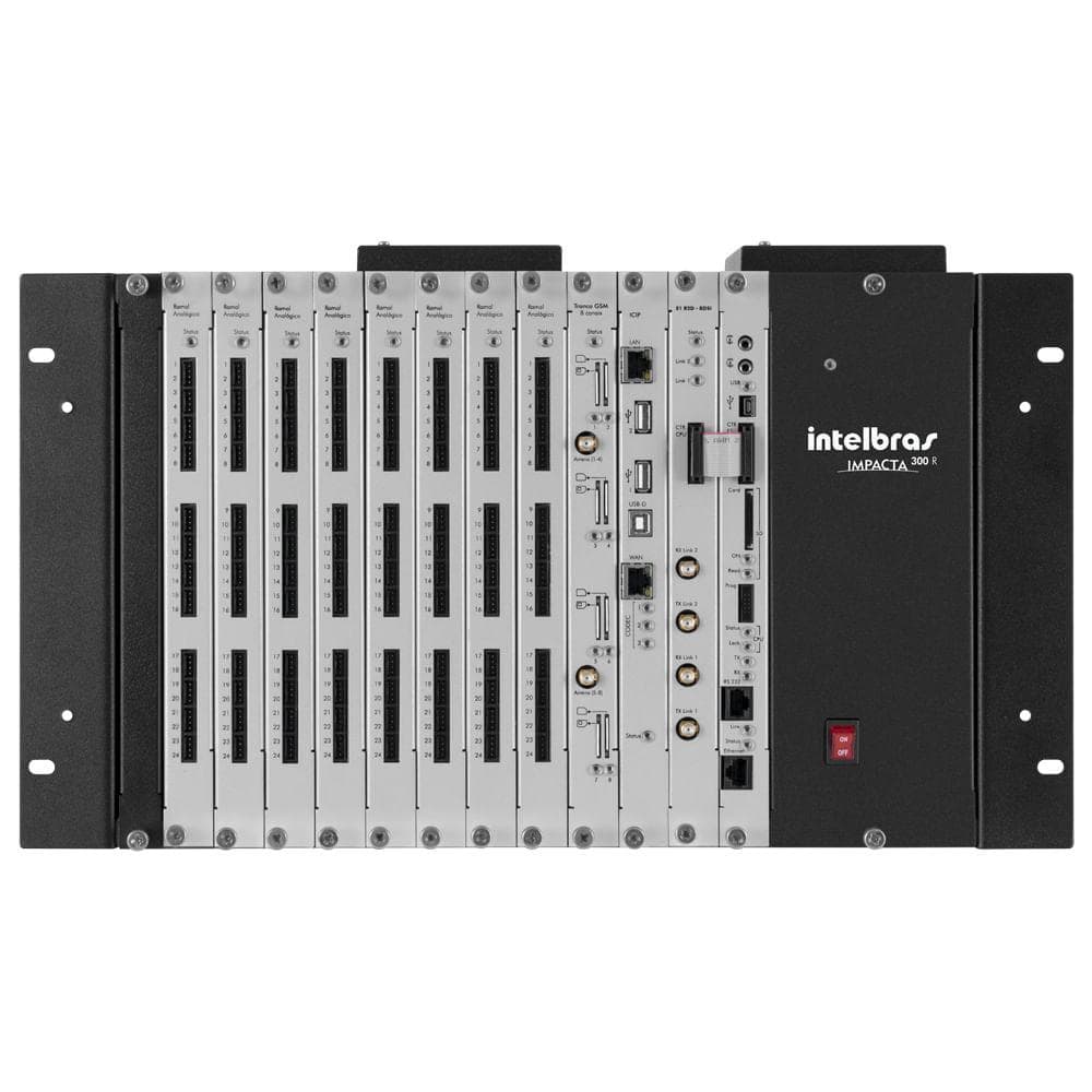 Central PABX Impacta 300 0X0 Intelbras