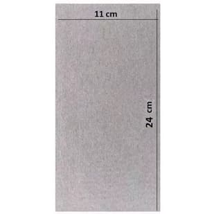 10 Pçs Tampa De Mica 24x11 Para Microondas