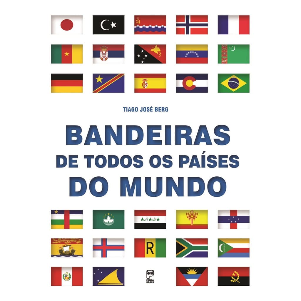 Livro Bandeiras De Todos Os Paises Do Mundo