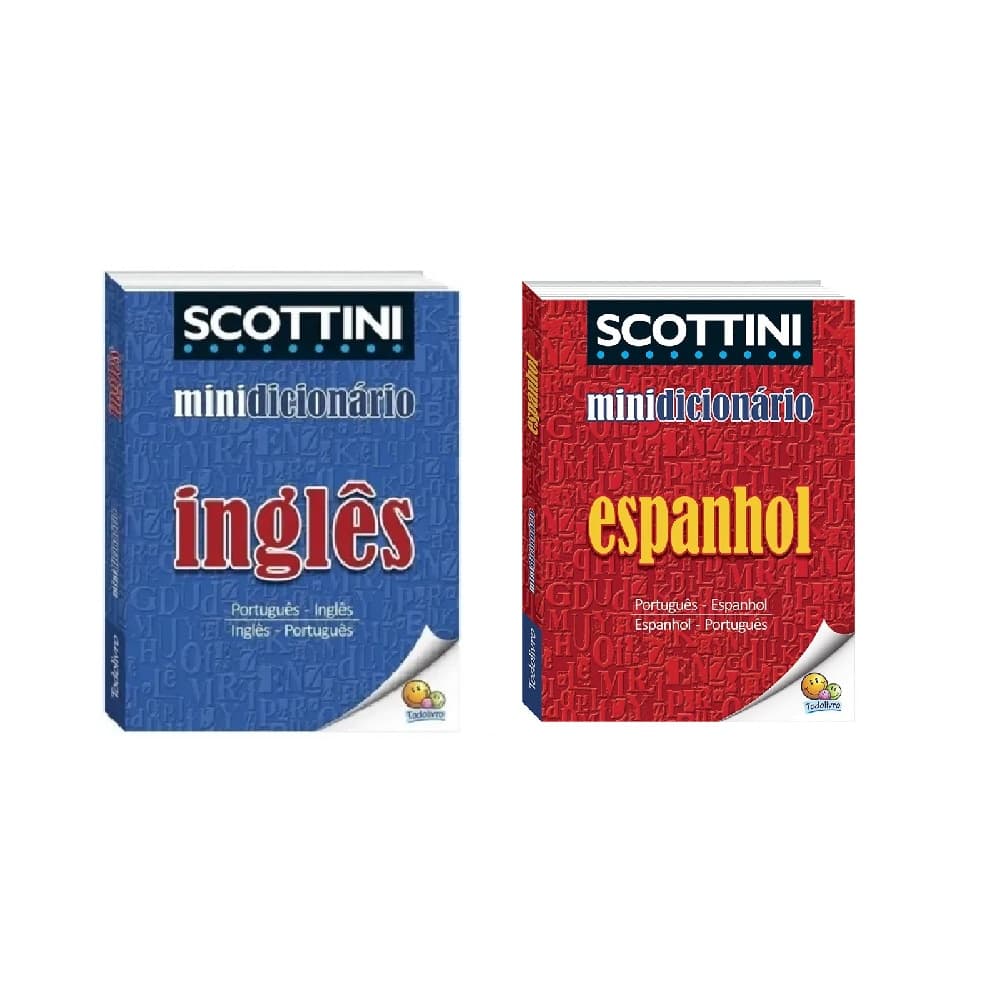 MiniDicionário Inglês/Português e Espanhol/Português