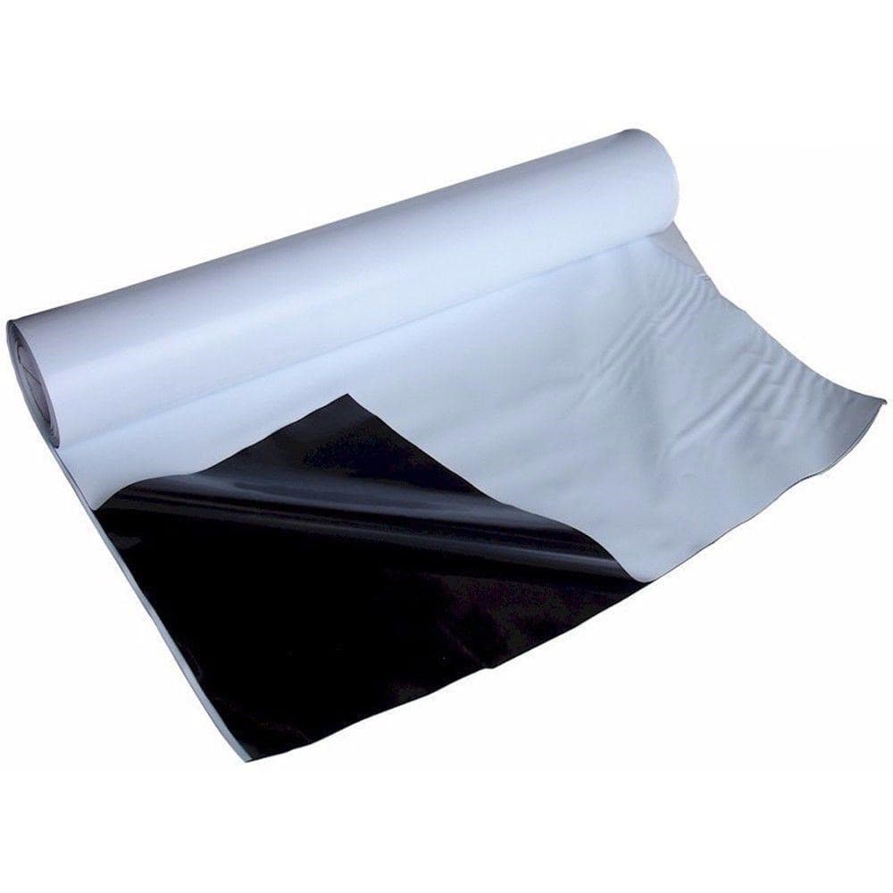 Lona Preta / Branca Silagem 4mts Largura
