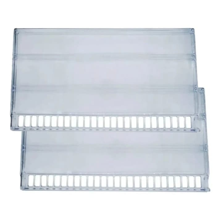 2 Prateleira Acrílica Geladeira Continental Bosch Copacabana - 2 UNIDADES