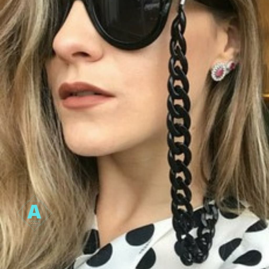 Corrente/Cordinha blogueira salva óculos retrô