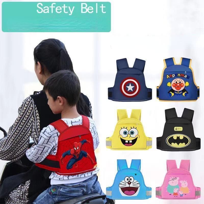 Marvel Baby Kid Arnés de cinturón de seguridad para bicicleta, motocicleta, coche Cinto de segurança