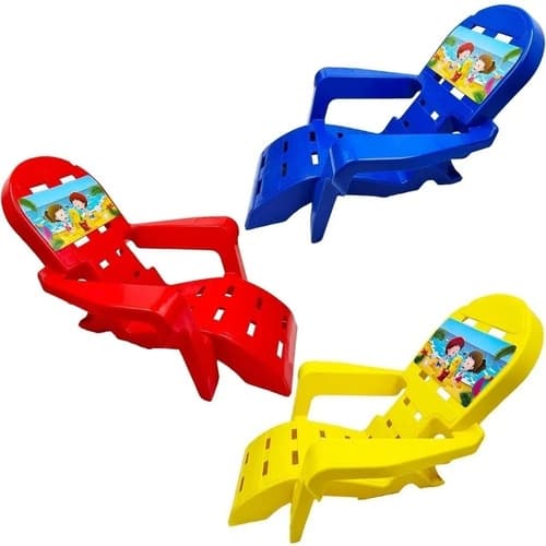 Cadeira espreguiçadeira para criança piscina e praia infantil verão