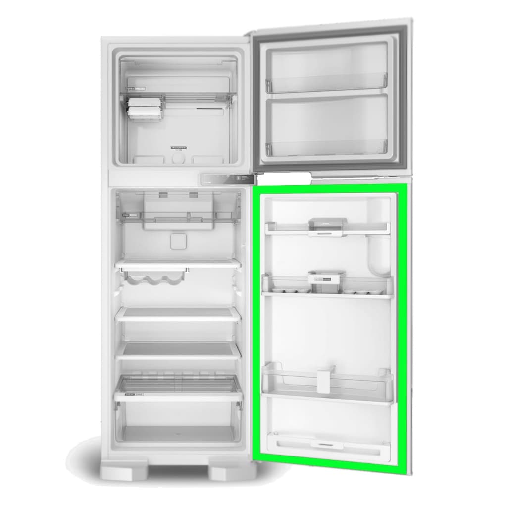 Borracha Gaxeta Porta Geladeira Para Electrolux Dfn41 58x116cm