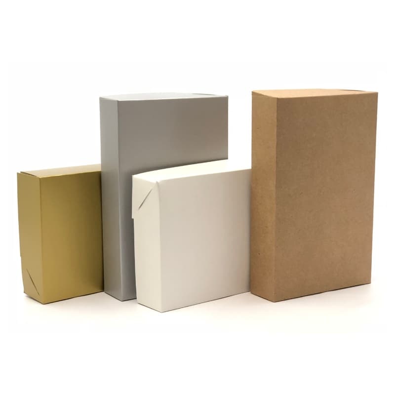 20 Caixas de Papel Cartão ou Kraft - 19x12x4 | Para Presentes, Cosméticos ou Artesanatos