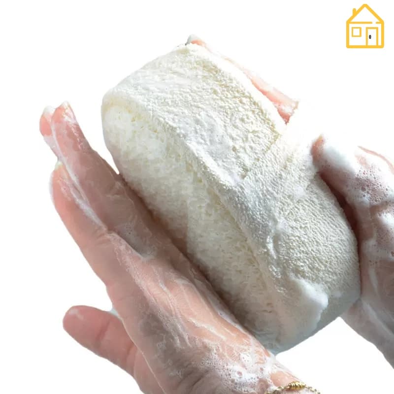 Escova De Esponja Loofah Luffa/Ducha Spa Esfregão Corporal/Massagem Para Banho