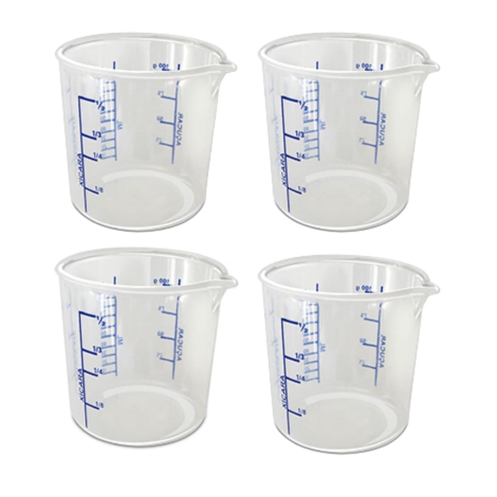 Copinho Medidor Culinário 100 Ml Plástico - 4 Unidades