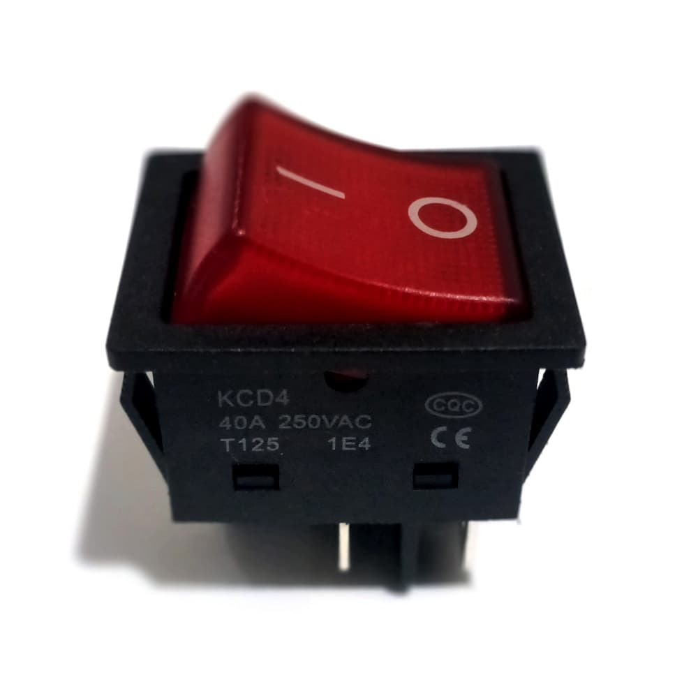 Chave Gangorra On-off 4 Pinos 40A 250V Bipolar