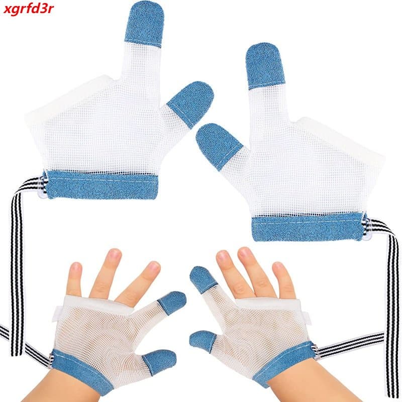 1Baby Teether Luva De Polegar Parar A Sucção Do Prevenir Prevenção Dentição Das Mitenes Bebê Dedo De [ER]