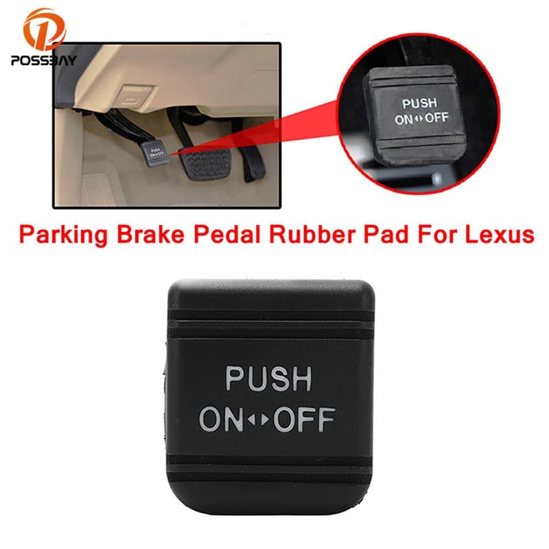 Capa De Borracha Do Pedal De Freio De Estacionamento Dianteiro Adaptada Para Lexus IS250 IS350 ES240 Toyota Highlander