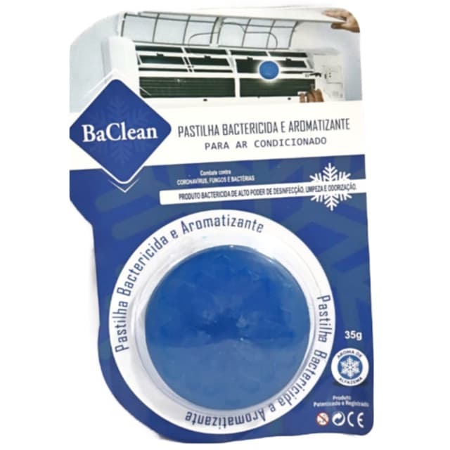 Pastilha Bactericida Aromatizante Para Ar Condicionado Split