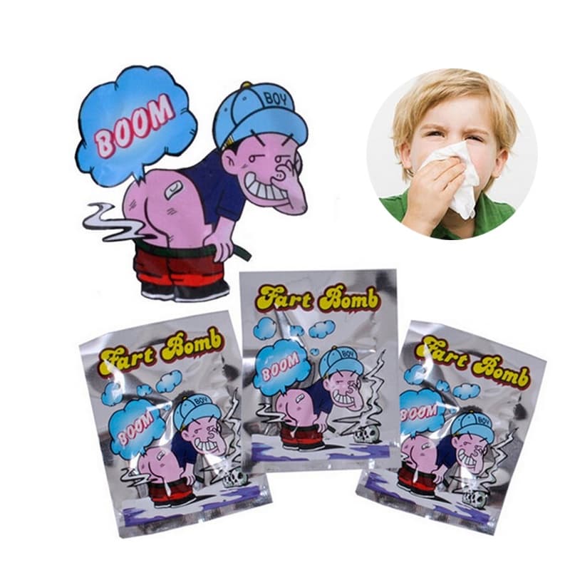10 Unidades De Sacos De Peido Loucos Com Bomba Grande Pran Party Farts Piadas Engraçadas